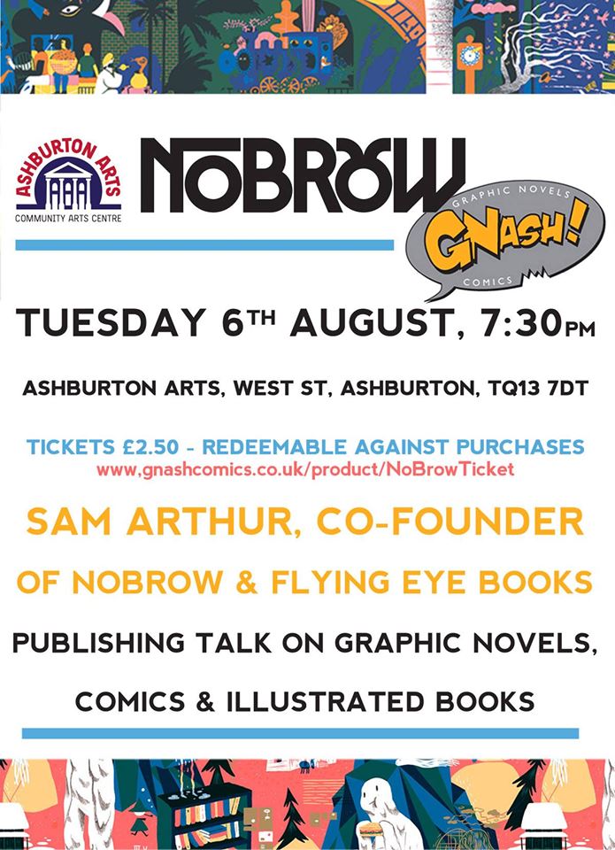 Nobrow Press comes to Ashburton Arts