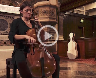 Catherine Rimer video of one of Bach's solo cello suite movements