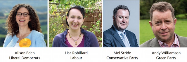 Central Devon Hustings for the General Election on 12 December