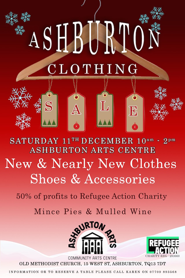 Clothes Sale in aid of Refugees