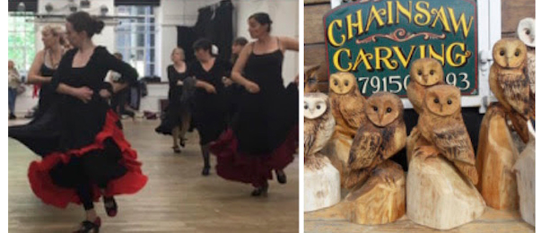 Chainsaw Sculpture, Belly Dancing, and Flamenco!