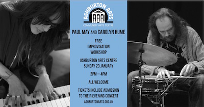 Paul May and Carolyn Hume – Free Improvisation Workshop