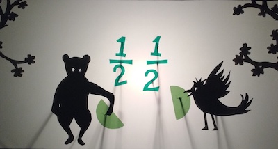 Everybody Counts: Shadow Puppets and Fractions (Free family workshop)