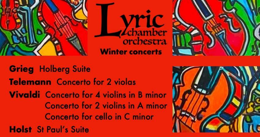 Lyric Chamber Orchestra, Coffee & Cake Concert