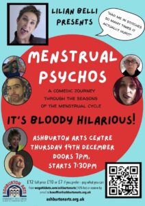 Lillian Belli Menstrual Psychos poster
