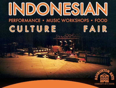 Indonesian Culture Fair: Gamelan demo, workshop, performance, food