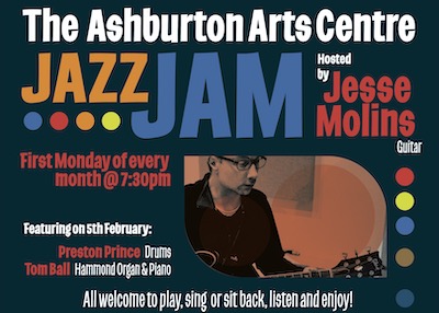 Ash Arts Jazz Jam Session (No 5 — 1st Monday of the Month)