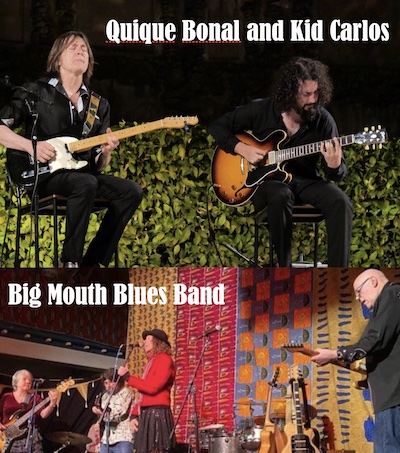 Not Only But Also The Blues: Quique Bonal and Kid Carlos (Spain) and Big Mouth Blues Band