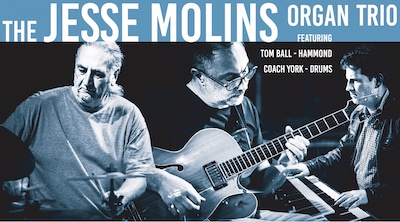 Summer Jazz on Sundays: Jesse Molins Organ Trio