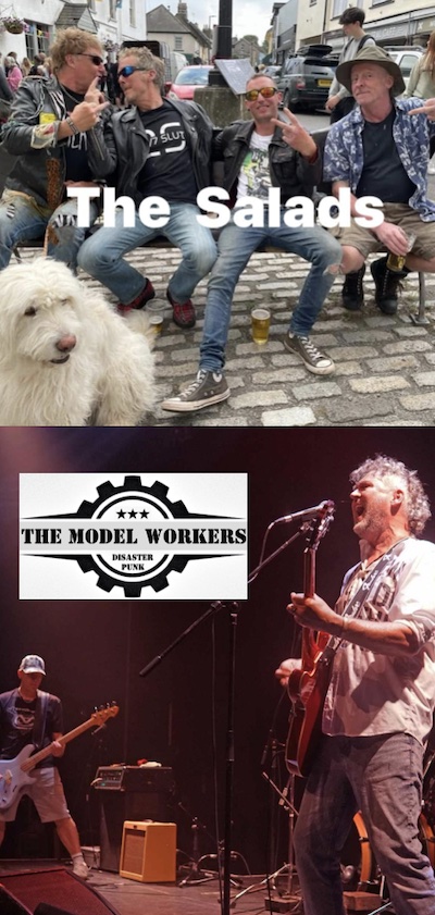 Not Only But Also The Blues – Punk Night: The Salads / The Model Workers