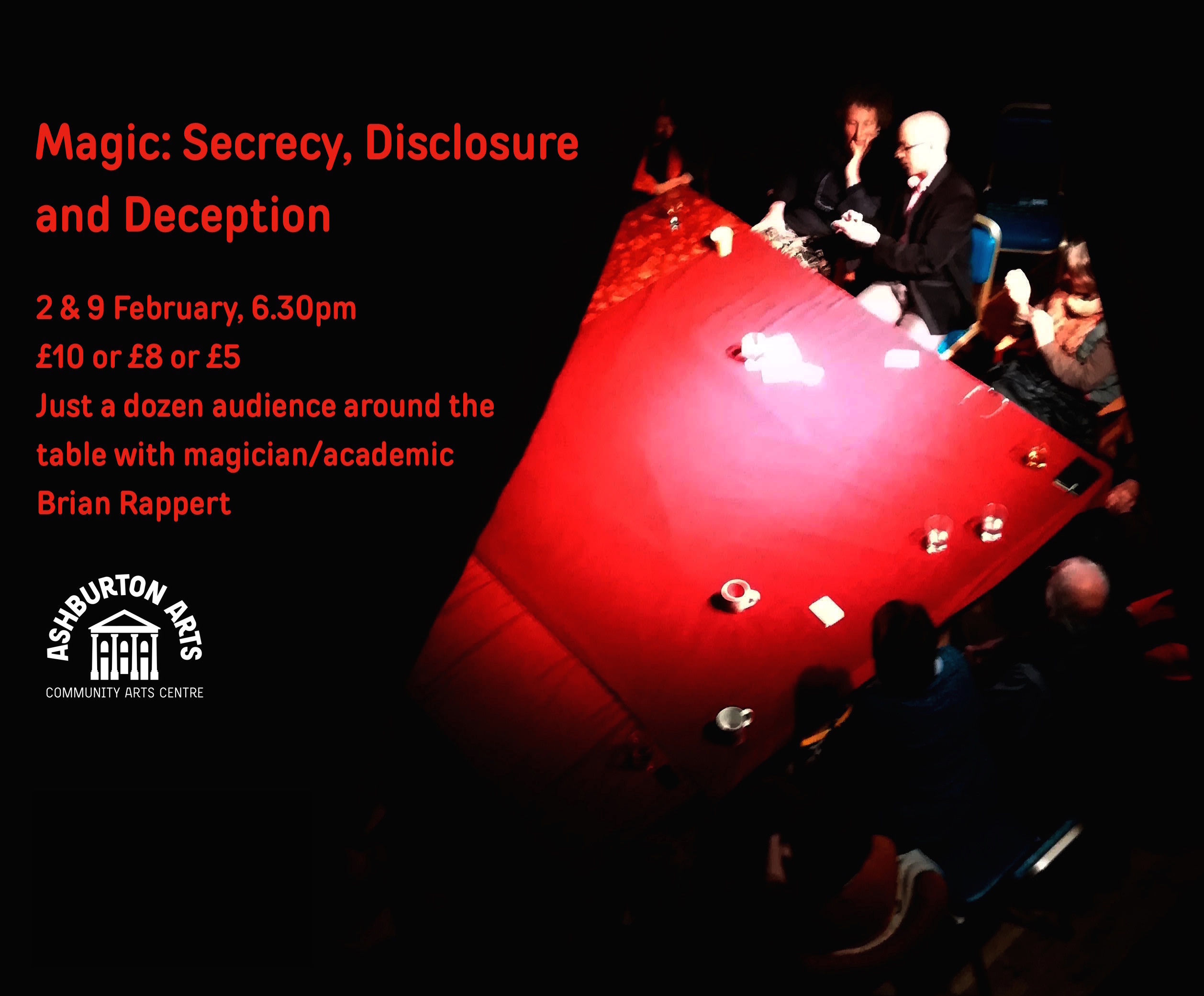 Magical Deceptions with Brian Rappert (sold out – try 23 Feb or 8 Mar)