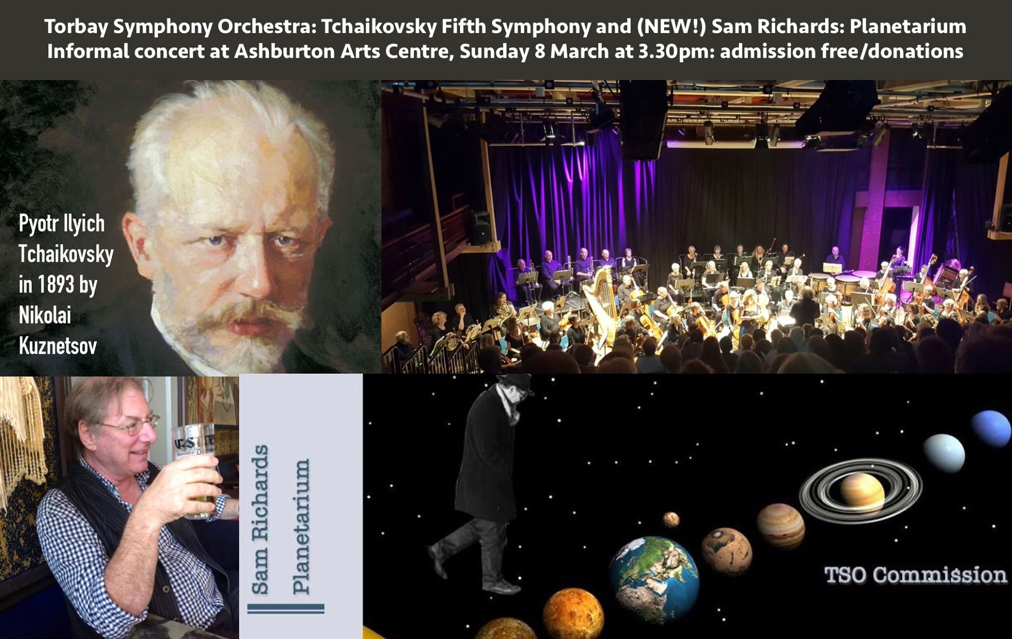 Torbay Symphony Orchestra: Tchaikovsky #5, Sam Richards – informal