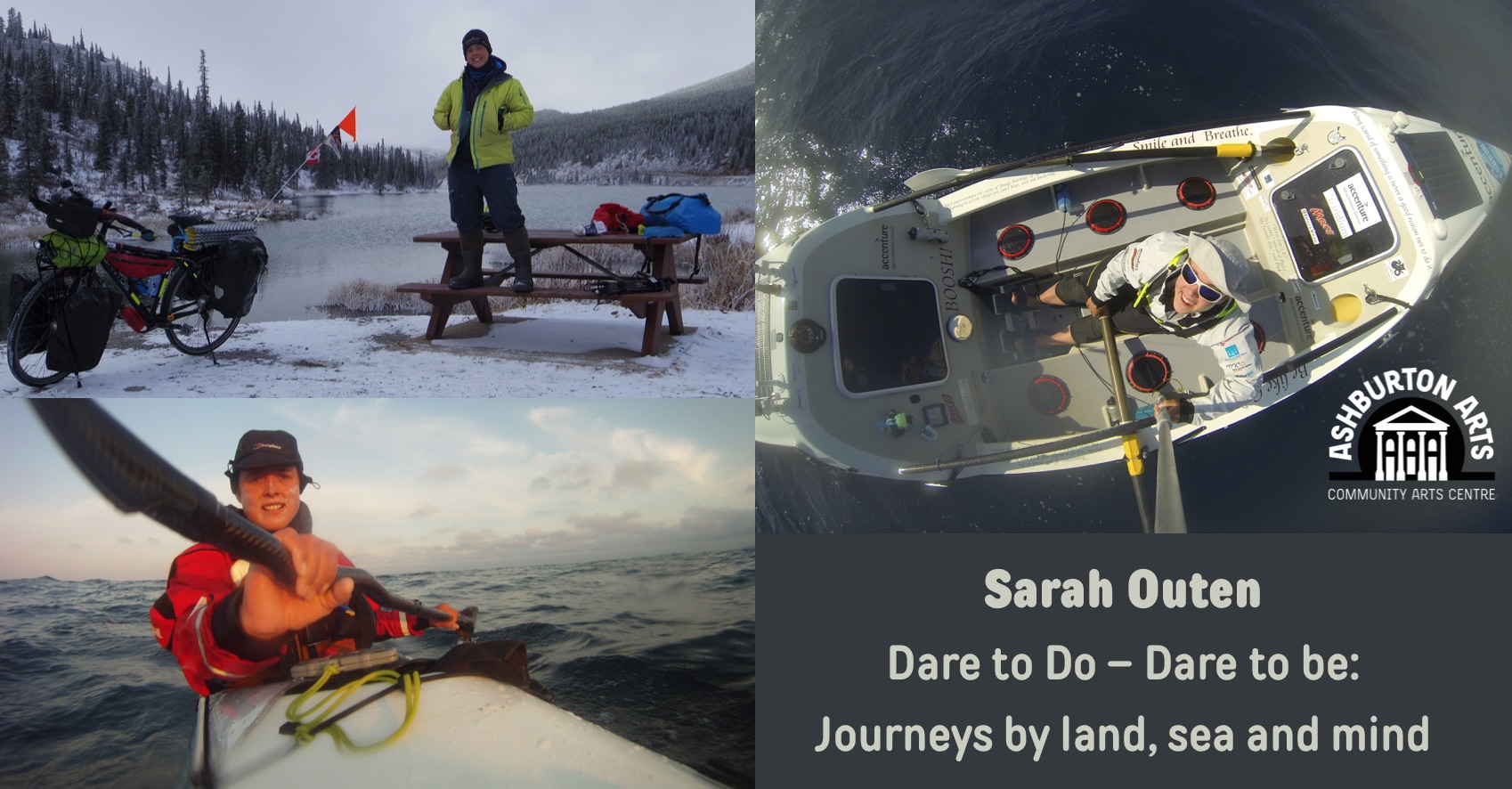 Sarah Outen: Dare to Do – Dare to be: Journeys by land, sea and mind (Live on Zoom/YouTube)