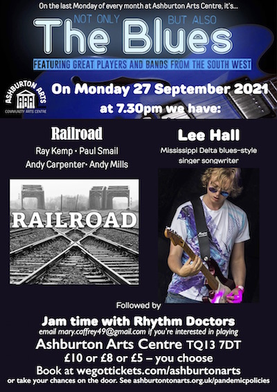 Not Only But Also The Blues: Railroad, Lee Hall, Rhythm Doctors