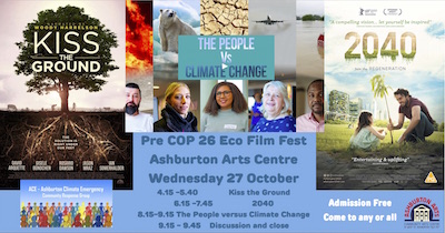 A.C.E. Pre COP26 Eco Film Fest (3 films)