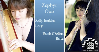 Zephyr Duo: Songs without Words (Sally Jenkins, harp & Ruth Molins, flute)
