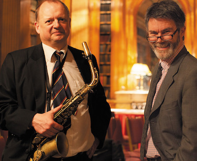 Alan Barnes (sax) and David Newton (piano)