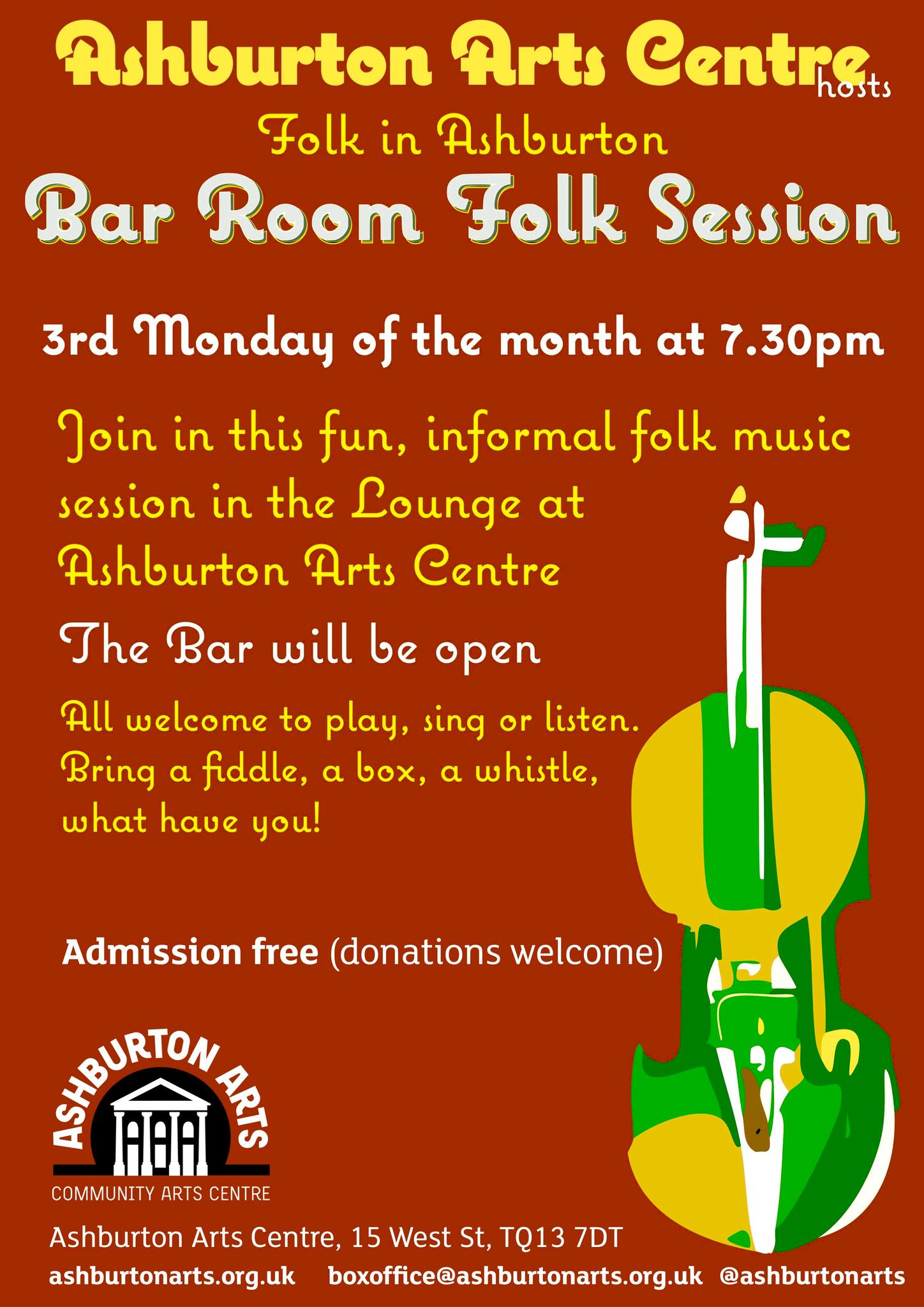 Folk in Ashburton: Bar Room Folk Session